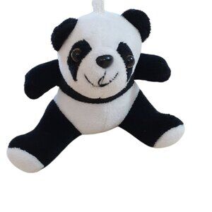 Panda Express Plush Stuffed Toy Black White  Mascot Bear Soft Cuddly